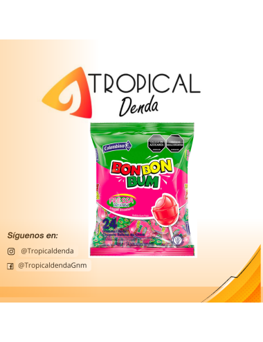 BON BON BUM FRESA PACK 24UND
